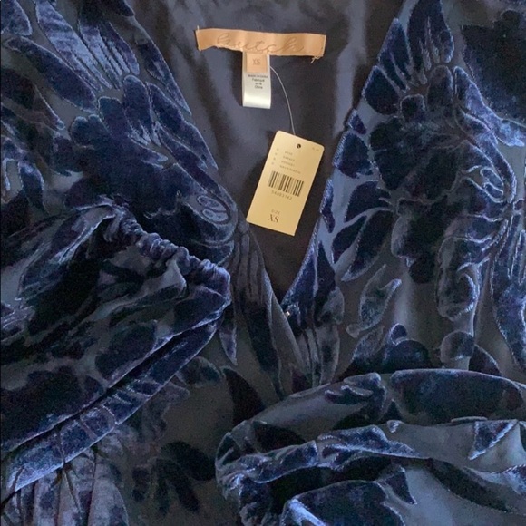 Anthropologie Daniella Velvet Maxi Dress - Picture 4 of 7